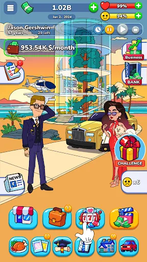 Mr.Billion: Business Tycoon | Permainan | XWorld