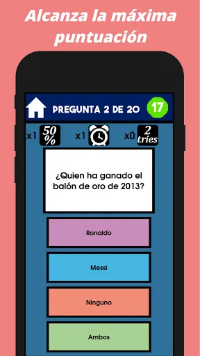 Messi VS Ronaldo - Juego Quiz | juego | XWorld