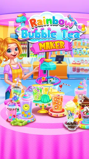Rainbow Bubble Milk Tea Maker | Permainan | XWorld