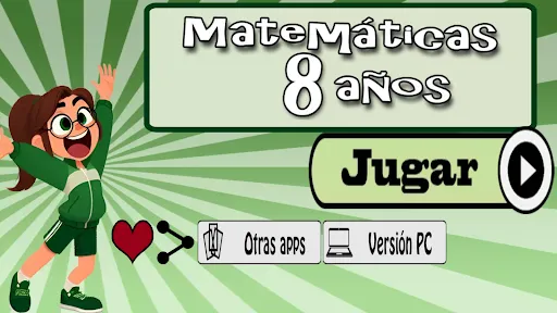 Matemáticas 8 años | juego | XWorld