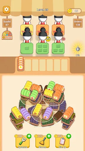 Sushi Sort | Jogos | XWorld