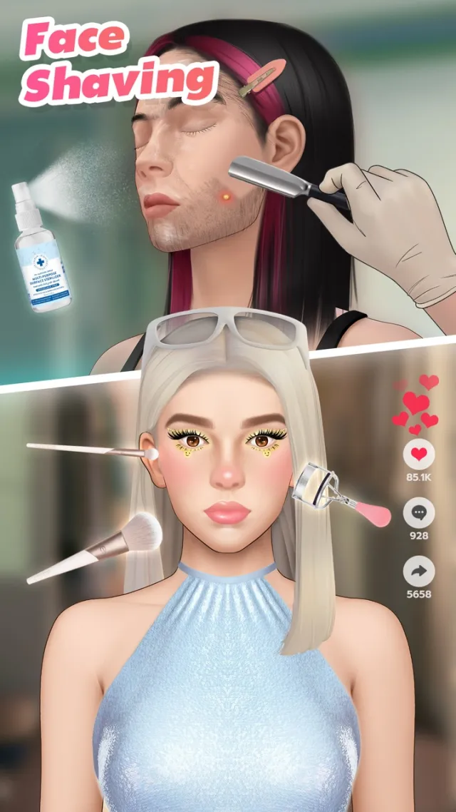 Makeup ASMR: Makeover Story | Игры | XWorld