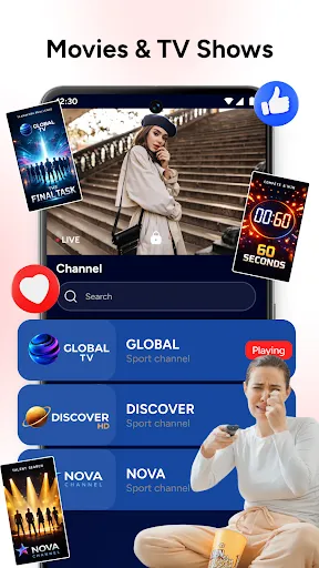 Live Player: Watch TV & Movies | Permainan | XWorld Live Player: Watch TV & Movies | Permainan | XWorld