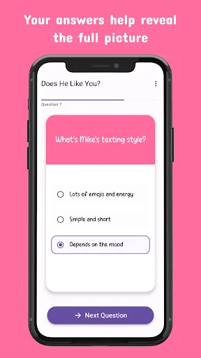 Does He Like You? Crush Test | Permainan | XWorld