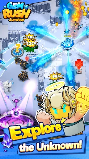 Gem Rush Survivor | เกม | XWorld