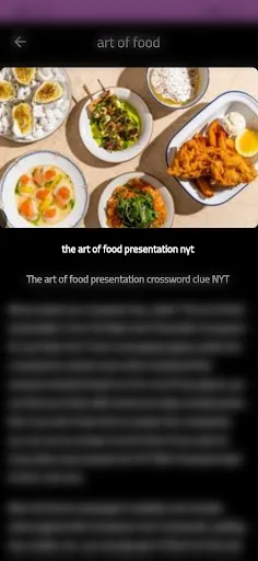 Art of food | Games | XWorld