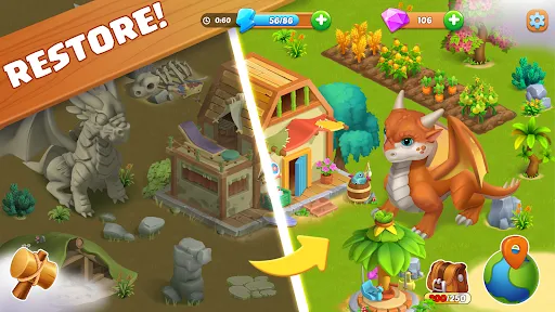 Dragon Farm: Island Adventure | Permainan | XWorld