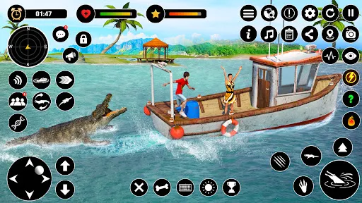 Animal Crocodile Attack Sim | 游戏 | XWorld