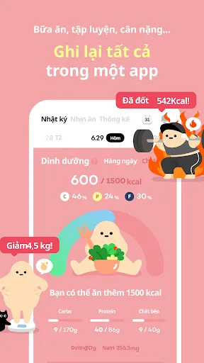 InOut: Tính Calo & Giảm Cân | Games | XWorld