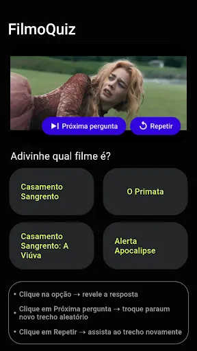 FilmoQuiz | Jogos | XWorld