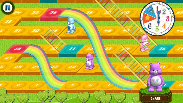 Rainbow Slides: Care Bears! | Permainan | XWorld