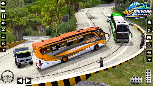 Bus Driving City Bus Games Sim | Permainan | XWorld