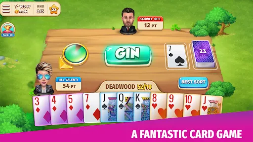 Gin Rummy Stars - Card Game | Games | XWorld