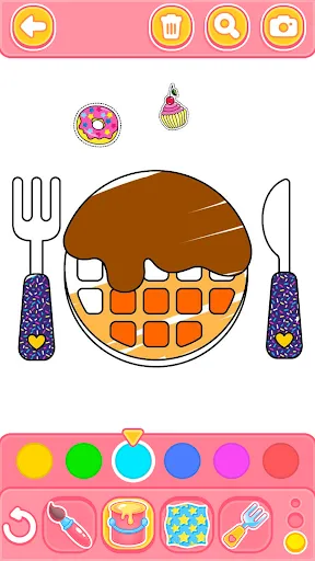Coloring Meal for Kids Game | 游戏 | XWorld