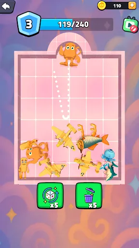 Brainrot Merge 3D | Игры | XWorld