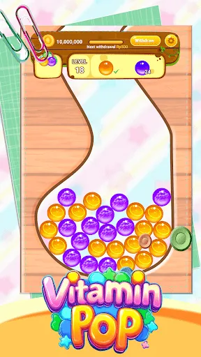 Vitamin Pop: gelembung buah | Permainan | XWorld