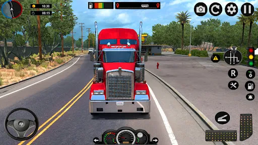 American Semi Truck Game Sim | juego | XWorld