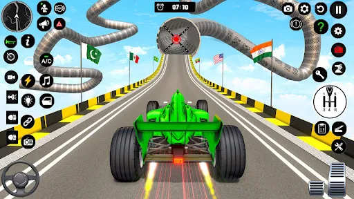 Formula Car Stunt Racing Game | juego | XWorld