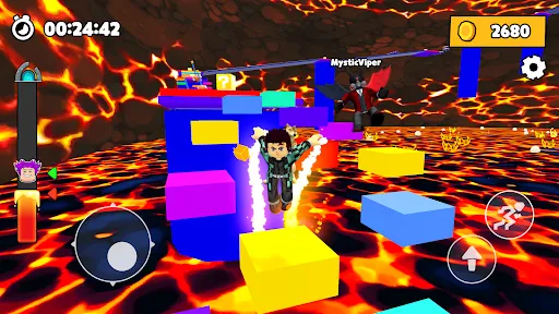 Rainbow Race: Obby Dash | Игры | XWorld