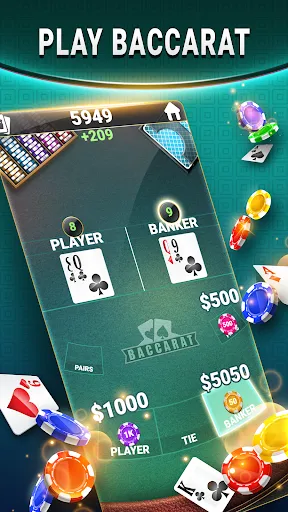 Blackjack & Baccarat Card Game | Games | XWorld