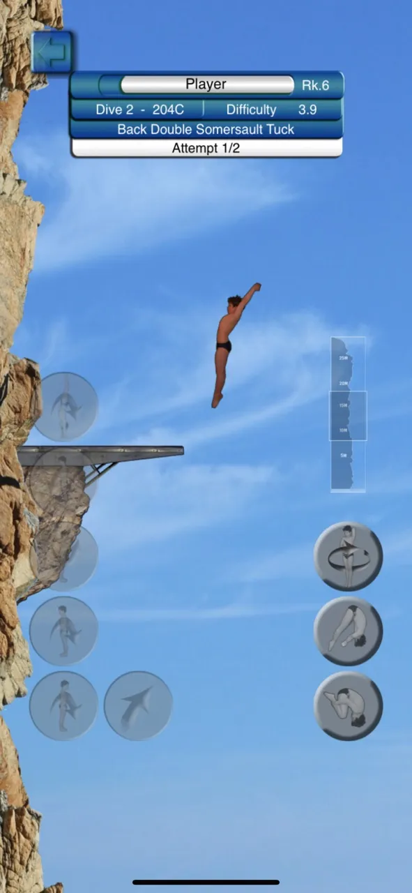 Cliff Diving Champ | Games | XWorld