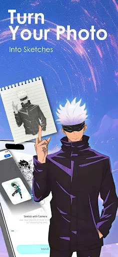 Draw Anime: AR Sketch & Trace | 游戏 | XWorld