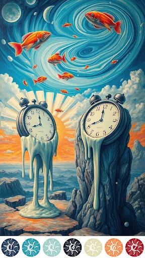 Surreal Color Paint By Number | Permainan | XWorld Surreal Color Paint By Number | Permainan | XWorld