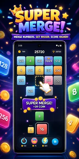 Merge Block: 2048 Puzzle | 游戏 | XWorld Merge Block: 2048 Puzzle | 游戏 | XWorld