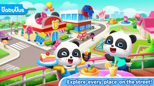 Little Panda's Town: Street | Games | XWorld