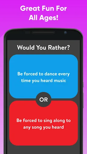 Would You Rather Choose? | juego | XWorld