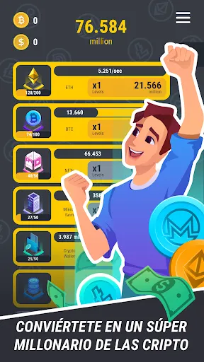 Crypto Miner Tycoon | juego | XWorld