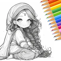 XWorld | Cute Drawing : Anime Color Fan