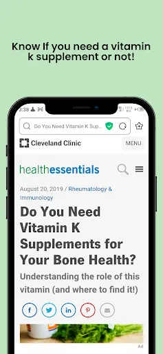 Vitamin K Guide | Permainan | XWorld