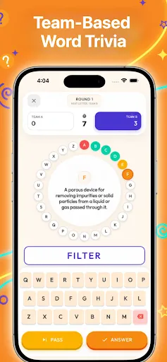 Palabras: Rosco Word Quiz | 游戏 | XWorld