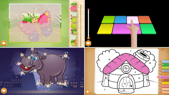Toddler puzzles Learning games | Games | XWorld