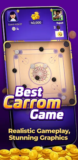 Carrom Gold: Online Board Game | Games | XWorld