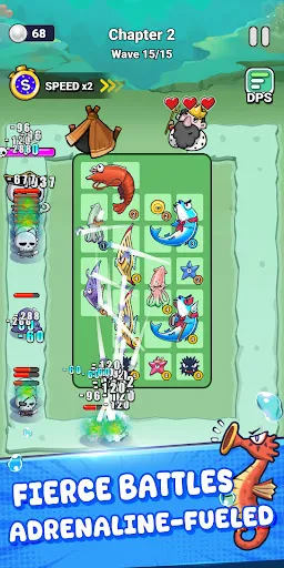 Defend Ocean Backpack Battle | Permainan | XWorld
