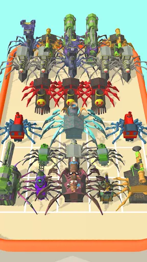 Merge Spider Train | เกม | XWorld