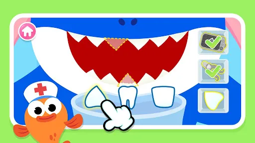 Baby Shark Dentist Play: Game | Permainan | XWorld