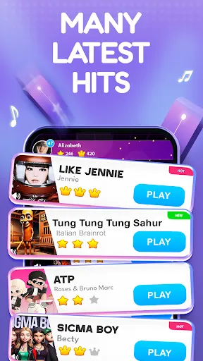 Piano Secret Tiles: Music Game | Permainan | XWorld