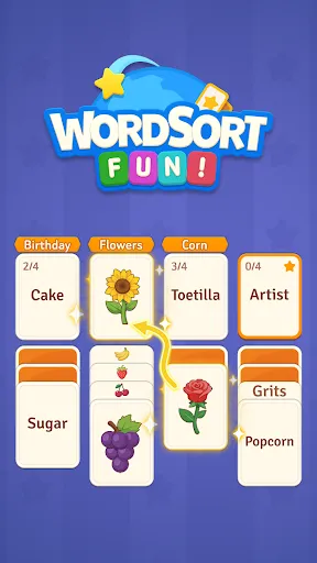 Word Sort Fun! - Разложи Слова | Игры | XWorld