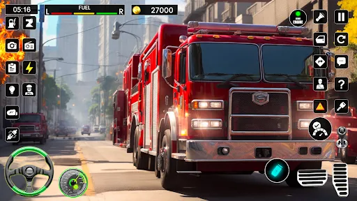 City Fire Truck Rescue Games | Permainan | XWorld