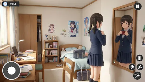 High School Anime Girl Sim 3D | Игры | XWorld