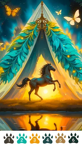 Дикая Природа-Рисуй по Цифрам | Игры | XWorld