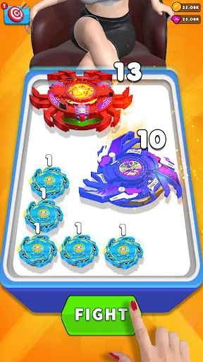 Spinner Merge Fighting Battle | Permainan | XWorld