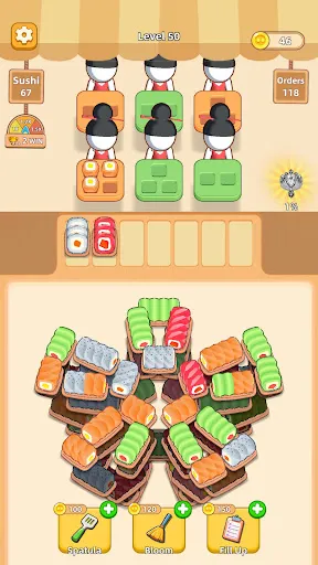 Sushi Sort | Jogos | XWorld