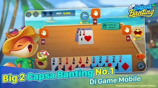 Big 2 Capsa Banting ZingPlay | เกม | XWorld