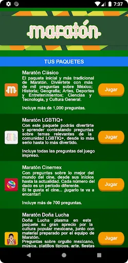 Maratón | Games | XWorld