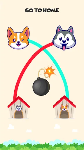 Dog rush: Draw to save games | Games | XWorld