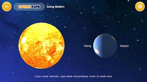 Bumi Kita dalam Tata Surya 3D | Permainan | XWorld
